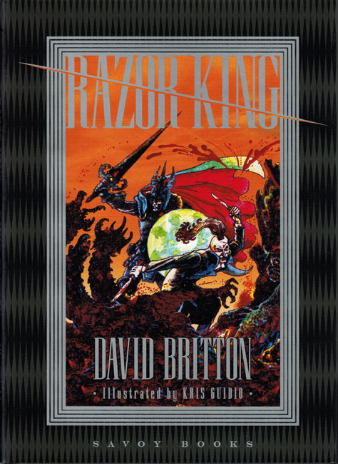 <b>     Britton, David —  <I>Razor King</I></b>, 2017